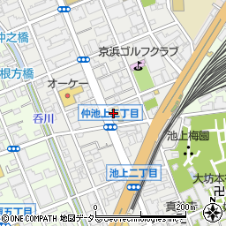 ダイハツ東京販売Ｕ－ＣＡＲ池上周辺の地図