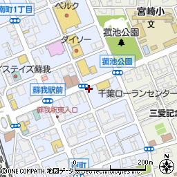 三井不動産リアルティ千葉株式会社　蘇我センター周辺の地図