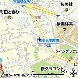 東京都町田市常盤町3482周辺の地図