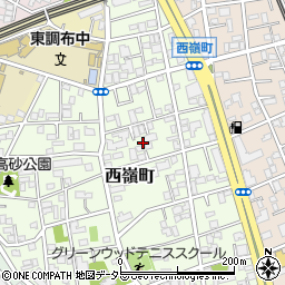 東京都大田区西嶺町11周辺の地図