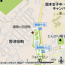 東京都町田市野津田町2310周辺の地図