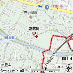 東京都町田市大蔵町98周辺の地図