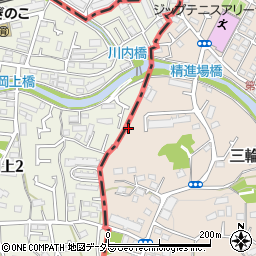 東京都町田市三輪町1839-6周辺の地図