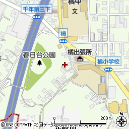 神奈川県川崎市高津区千年1189周辺の地図