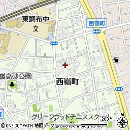東京都大田区西嶺町11-25周辺の地図