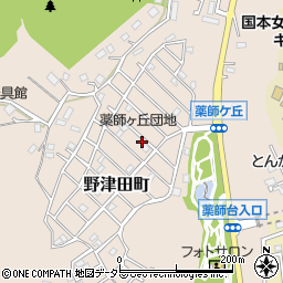 東京都町田市野津田町3210周辺の地図