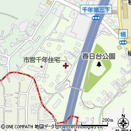 神奈川県川崎市高津区千年1216周辺の地図
