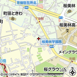 東京都町田市矢部町2847周辺の地図