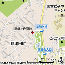 東京都町田市野津田町3210-393周辺の地図