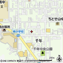 神奈川県川崎市高津区千年840周辺の地図