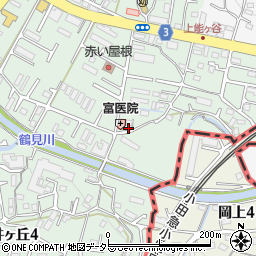 東京都町田市大蔵町109-5周辺の地図