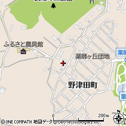 東京都町田市野津田町3471周辺の地図