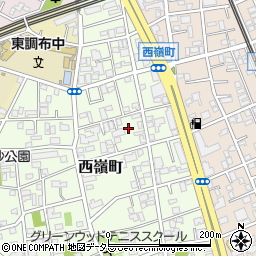 東京都大田区西嶺町11-11周辺の地図