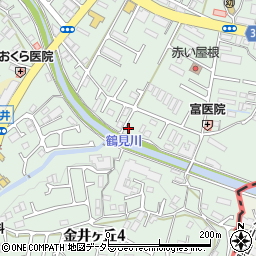 東京都町田市大蔵町139-11周辺の地図