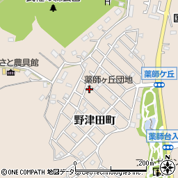 東京都町田市野津田町3210-187周辺の地図