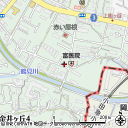 東京都町田市大蔵町127周辺の地図