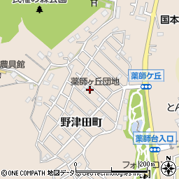 東京都町田市野津田町3210-164周辺の地図