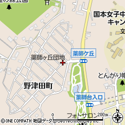 東京都町田市野津田町3210-256周辺の地図