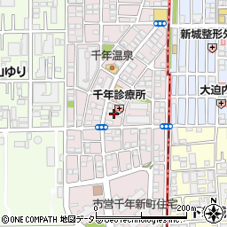 神奈川県川崎市高津区千年新町29周辺の地図