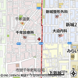 神奈川県川崎市高津区千年新町31周辺の地図