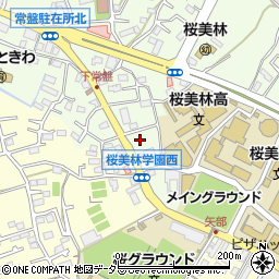 東京都町田市常盤町3652-4周辺の地図