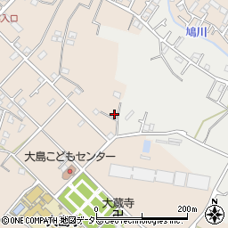 神奈川県相模原市緑区大島1353周辺の地図