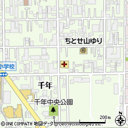 クリエイトＳＤ川崎千年店周辺の地図
