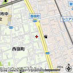 東京都大田区西嶺町10周辺の地図