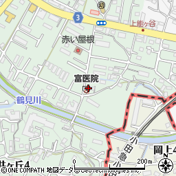 東京都町田市大蔵町109周辺の地図