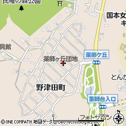東京都町田市野津田町3210-68周辺の地図
