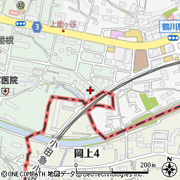 東京都町田市大蔵町3周辺の地図