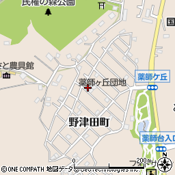 東京都町田市野津田町3210-113周辺の地図