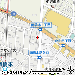 三笠電機株式会社相模原営業所周辺の地図