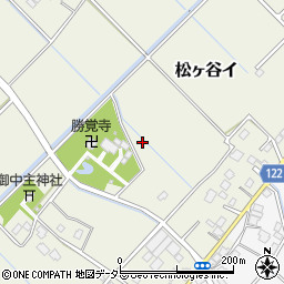 千葉県山武市松ヶ谷イ770-8周辺の地図