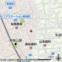 東京都大田区東嶺町24-4周辺の地図