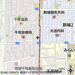 神奈川県川崎市高津区千年新町31-6周辺の地図