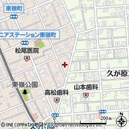 東京都大田区東嶺町23-13周辺の地図