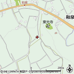 千葉県千葉市若葉区和泉町周辺の地図