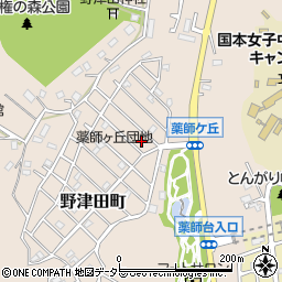 東京都町田市野津田町3210-124周辺の地図