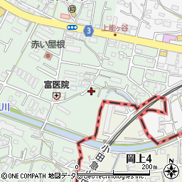 東京都町田市大蔵町83周辺の地図