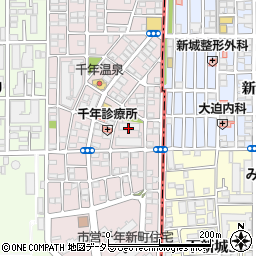 神奈川県川崎市高津区千年新町30周辺の地図