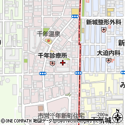 神奈川県川崎市高津区千年新町30周辺の地図