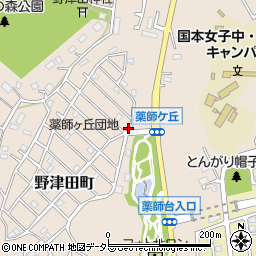 東京都町田市野津田町3210-405周辺の地図