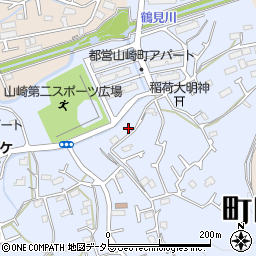 東京都町田市山崎町828-3周辺の地図