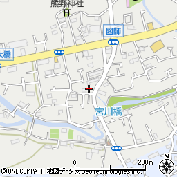 東京都町田市図師町1628周辺の地図