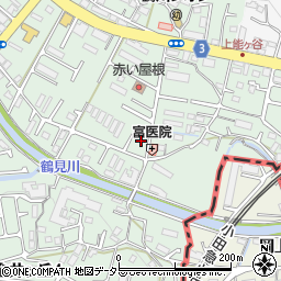 東京都町田市大蔵町126-1周辺の地図