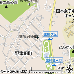 東京都町田市野津田町3210-180周辺の地図