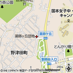 東京都町田市野津田町3210-340周辺の地図