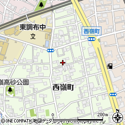 東京都大田区西嶺町7-13周辺の地図