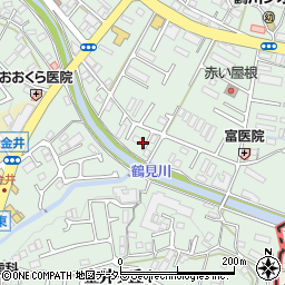 東京都町田市大蔵町174周辺の地図